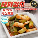 [푸디픽] 전라도 당일제조 대파김치 10kg (100% 국산재료)