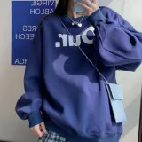 기모 맨투맨 티셔츠 긴팔 오버핏 여성 데일리 상의