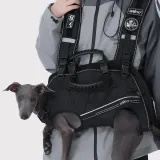 반려동물 견체공학 포대기 이동가방 L
