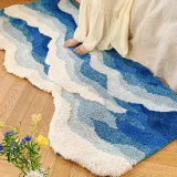 홈소프트 파도 러그(60cm*120cm)