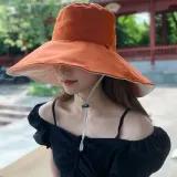 데이즈 양면 버킷햇(오렌지베이지) 양면모자