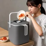 음식물 쓰레기통 채반 가정용 주방 폐기물 정리 3L