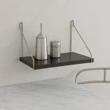 공간데코 벽선반 (40x15cm) (블랙) 무타공선반