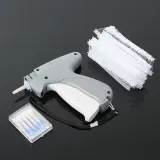 의류라벨 택건 3종세트 25mm 택핀 교체바늘 택총