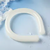 목쿨러 화이트 18도 쿨링목밴드 얼음목걸이