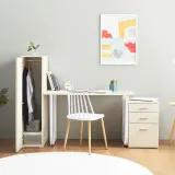 디포랙 책상 서랍장 옷장 세트 1200
