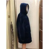 후드담요 네이비 극세사담요 양털 겨울 침대 소파 차량용 블랭킷