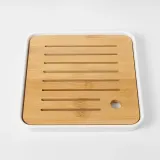 정사각 다기트레이 차판(20cm)/ 퇴수기 다도 찻상