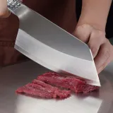 푸드 스텐 중식도 2종 일체형칼 육류칼