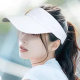 쿨링 메쉬 스포츠 썬캡(화이트) 햇빛가리개 여름모자