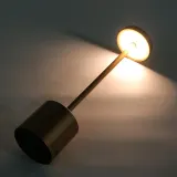 미드나인 무선 터치 테이블 스탠드 LED 무드등 골드