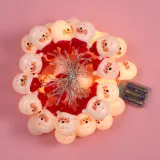 40구 LED 산타 가랜드 전구(웜색) 6m 크리스마스조명