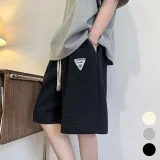 남성 와플 와이드 5부 팬츠 바지 여름 반바지 패턴