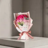 비누 장미 꽃다발 꽃다발 연출 인테리어 플라워 소품