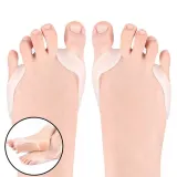부드러운 반투명 발가락 분리 쿠션 패드 발건강 관리