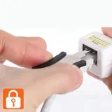 커플러 보안키 키스톤잭 잠금 장치 케이블 락 잠금키
