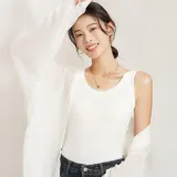 골지 슬리브리스 나시 캐미솔 이너티 베이직