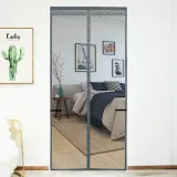 심플 문 모기장(90x210cm)(그레이) 방충망