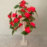 감성데코 장미나무 LED 무드등 (55cm) (화이트레드)