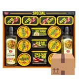 동원 스페셜39호 선물세트 한박스 4세트입 참치 리챔 식용유 설 추석 선물