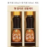 국산 참다온 참기름 선물세트160ml 2병