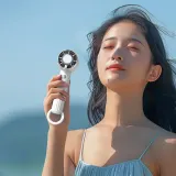 윈드러시 BLDC 핸디 무선 휴대용 선풍기 미니 손풍기