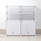 DIY 심플리 화이트 협탁 (70x70cm) 침실 서랍테이블
