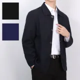남성 하프 코트 간절기 블레이저 캐주얼 재킷