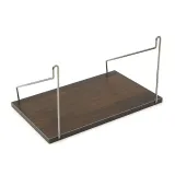 공간데코 벽선반 (30x19.5cm) (월넛) 무타공선반