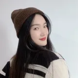 프리덤 니트 비니(브라운) 패션비니