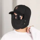 방한 귀도리 털모자 남성 겨울 캡 귀마개 귀달이 모자