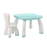 야야 유아책상 레빗 테이블 위자 세트 (민트A) 아동 유아테이블 책상