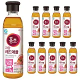 대상 청정원 홍초 저당 레드애플 500ML x 10개
