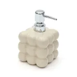 모던 버블 세라믹 디스펜서(500ml) (크림) 리필용기