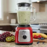 믹서기 1.5L 유리블랜더 레드 키친아트 포이베 글라스