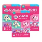 모나리자 미용티슈 미니 각티슈 230매x6입x3팩