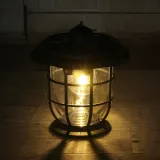 LED 동작감지 태양광 벽등 H-2(웜색) 야외등