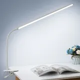 플렉시블 LED 집게 스탠드 78cm 침대 와이드 독서등