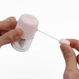 아이칸 반자동 회전 렌즈세척기(핑크) 휴대용렌즈세척