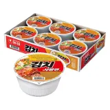 농심 김치사발면 (6개입)