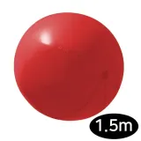 해피파티 체육대회 운동회 게임 공굴리기 공 (1.5M) (레드)