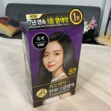 리엔 흑모비책 새치염색 약 흑색 1개입 새치용 크림염색 새치커버