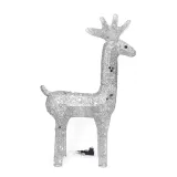 LED 반짝반짝 루돌프사슴장식 디스플레이 110cm 실버