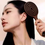 브러쉬 오픈 패들 헤어 탄성 부러쉬 회오리 엉킴방지빗 메이크업