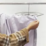공간활용 트위스트 이불건조대 빨래 이불걸이