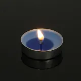 캔들하우스 원형 티라이트 50p 블루 이벤트 미니양초