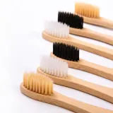아동용 제로웨이스트 대나무 칫솔 미세모 각인