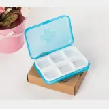 메이컬 6칸 사각 알약케이스 알약보관 휴대약통