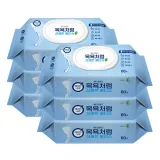깨끗한나라 목욕처럼 상쾌한 물티슈 60매 6개