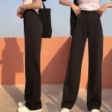 여성 슬랙스 팬츠 일자핏 데일리 외출 바지